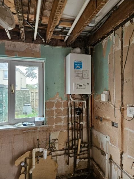 New Baxi 830 combi boiler installed in Paignton