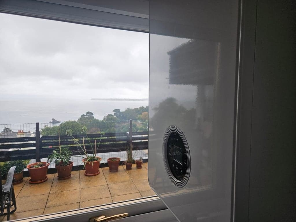 Worcester boiler service in Torquay with sea view from property